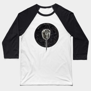 Black Tulip Baseball T-Shirt